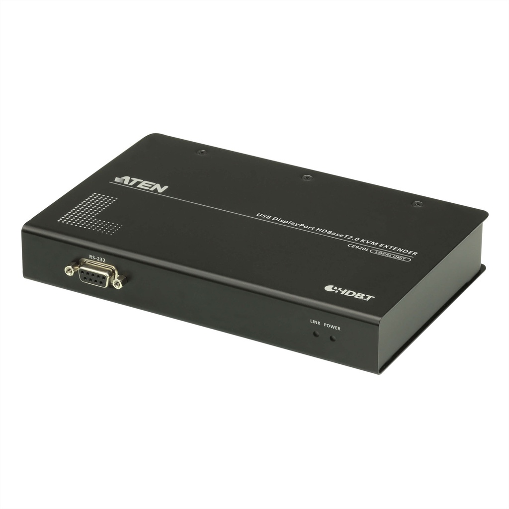 ATEN USB DisplayPort HDBaseT 2.0 KVM Extender without - KVM-Umschalter - RS-232