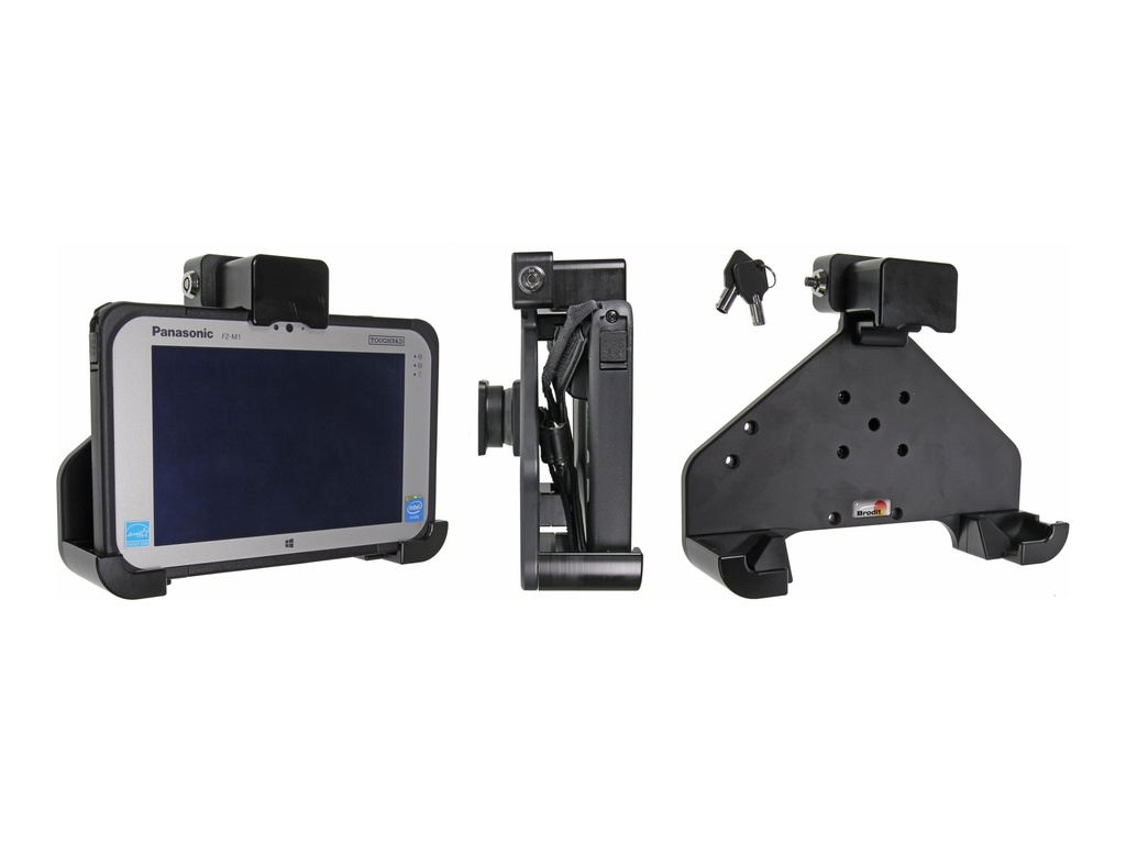 Brodit Halter für Tablet - mit Schlüsselschloss