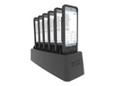 Socket Mobile DuraSled DS800 - Mit 6 Bay Charger - Barcode-Scanner - Begleiter - Linear-Imager - decodiert - Bluetooth 2.1 EDR (Packung mit 6)