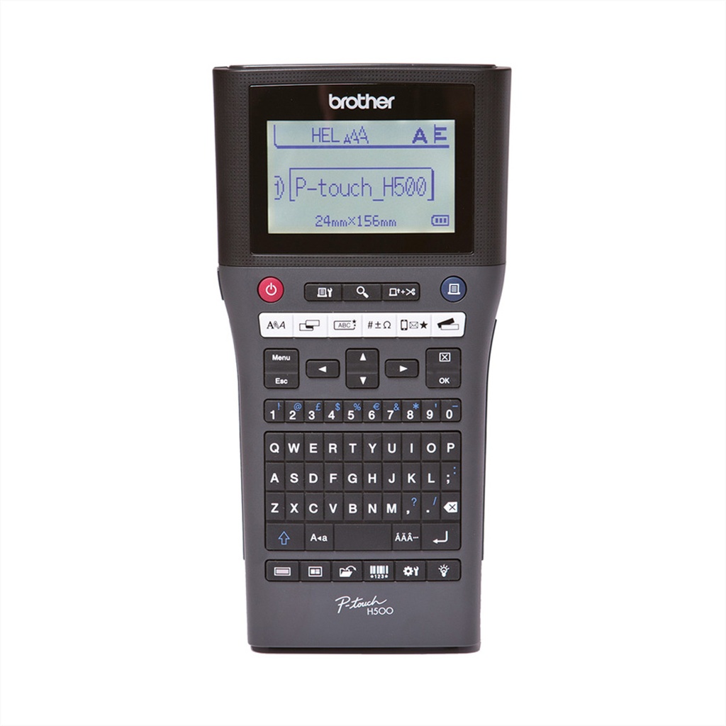 Brother PT-H500 - QWERTY - TZe - 180 x 180 DPI - 30 mm/sek - Kabelgebunden - Schwarz
