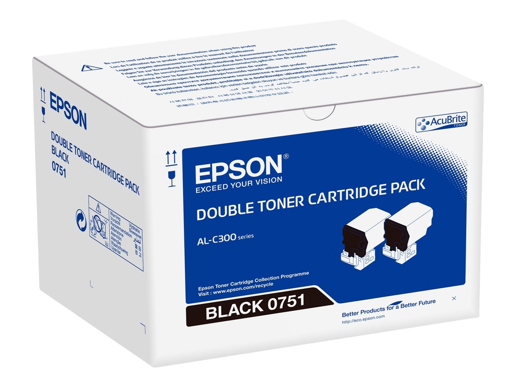 Epson 2er-Pack - Schwarz - original - Tonerpatrone