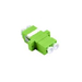 Synergy 21 LWL Kupplung LC APC -Buchse/LC -Buchse 9/125u Singlemode duplex PVC - Single- bzw. Monomode-Faser - Duplex