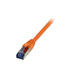 Synergy 21 Patchkabel RJ45 CAT6A 500Mhz orange S-STP S/FTP TPE/LSZH Superflex - Kabel - Netzwerk