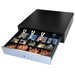 APG MANUAL Black SLIDE DRAWER SS front 4 bills 9 coins