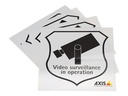 Axis Surveillance Sticker - Aufkleber (Packung