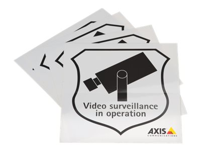 Axis Surveillance Sticker - Aufkleber (Packung