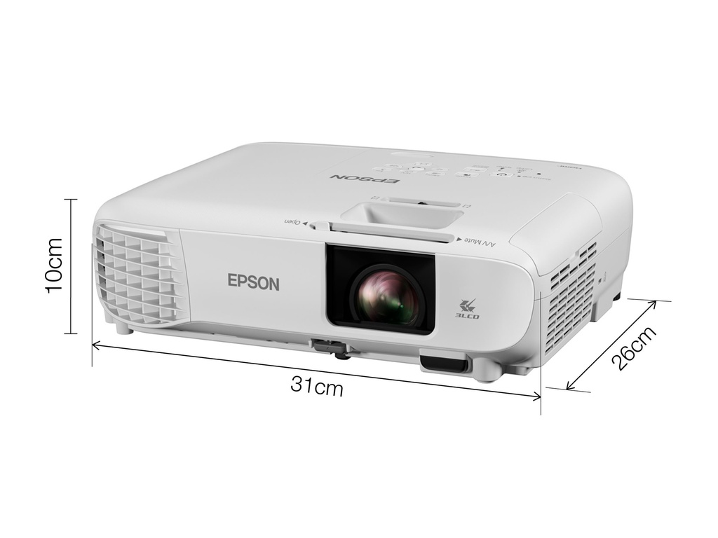 Epson EB-FH06 - 3-LCD-Projektor - tragbar - 3500 lm (weiß)