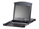 ATEN KL1508AN - KVM-Konsole mit KVM-Switch - 8 Anschlüsse - PS/2 - 48.3 cm (19")