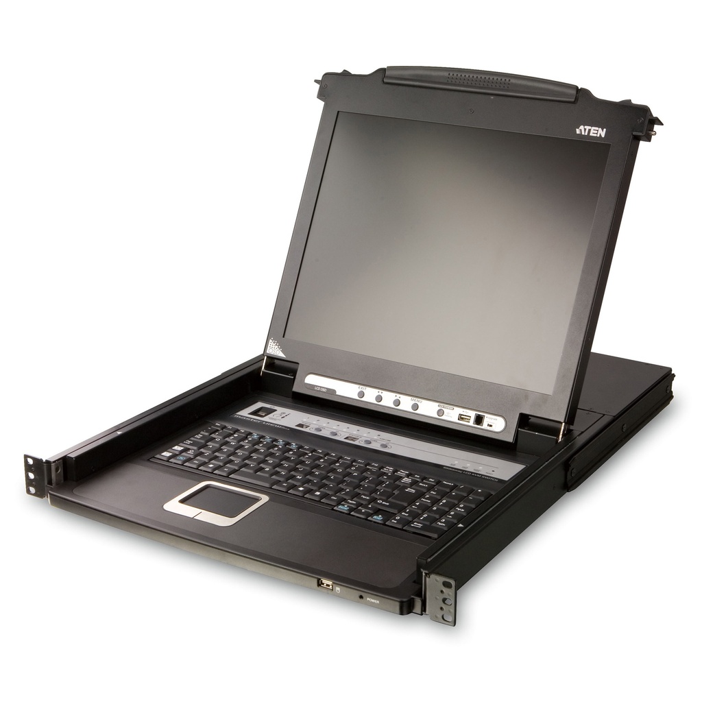 ATEN Slideaway CL5708M - KVM-Konsole - 43.2 cm (17")