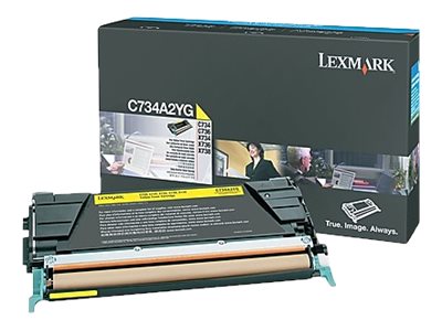 Lexmark Gelb - original - Tonerpatrone LCCP
