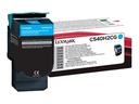 Lexmark Hohe Ergiebigkeit - Cyan - original