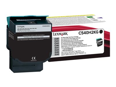 Lexmark Hohe Ergiebigkeit - Schwarz - original