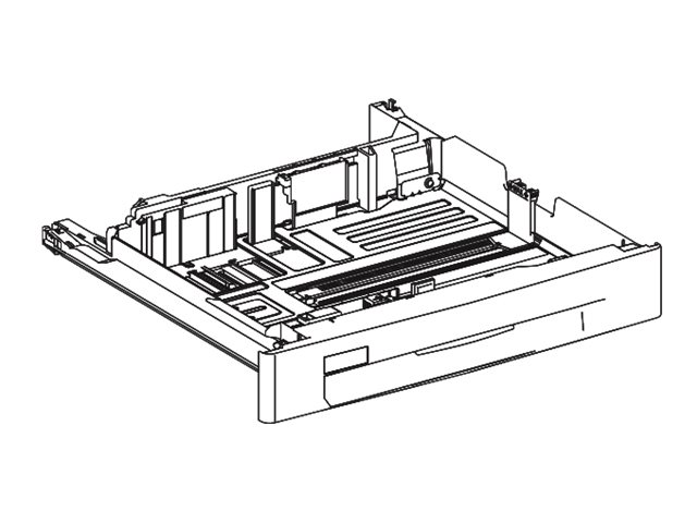Lexmark Medienschacht