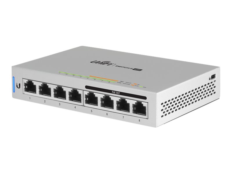 Ubiquiti UniFi Switch US-8-60W - Switch - managed - 4 x 10/100/1000 + 4 x 10/100/1000 (PoE)