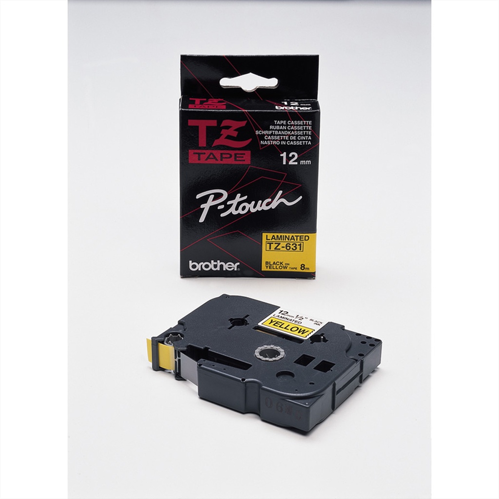 Brother TZE-631 - Schwarz auf gelb - TZe - Philippinen - 5 Jahr(e) - Brother - 1,2 cm