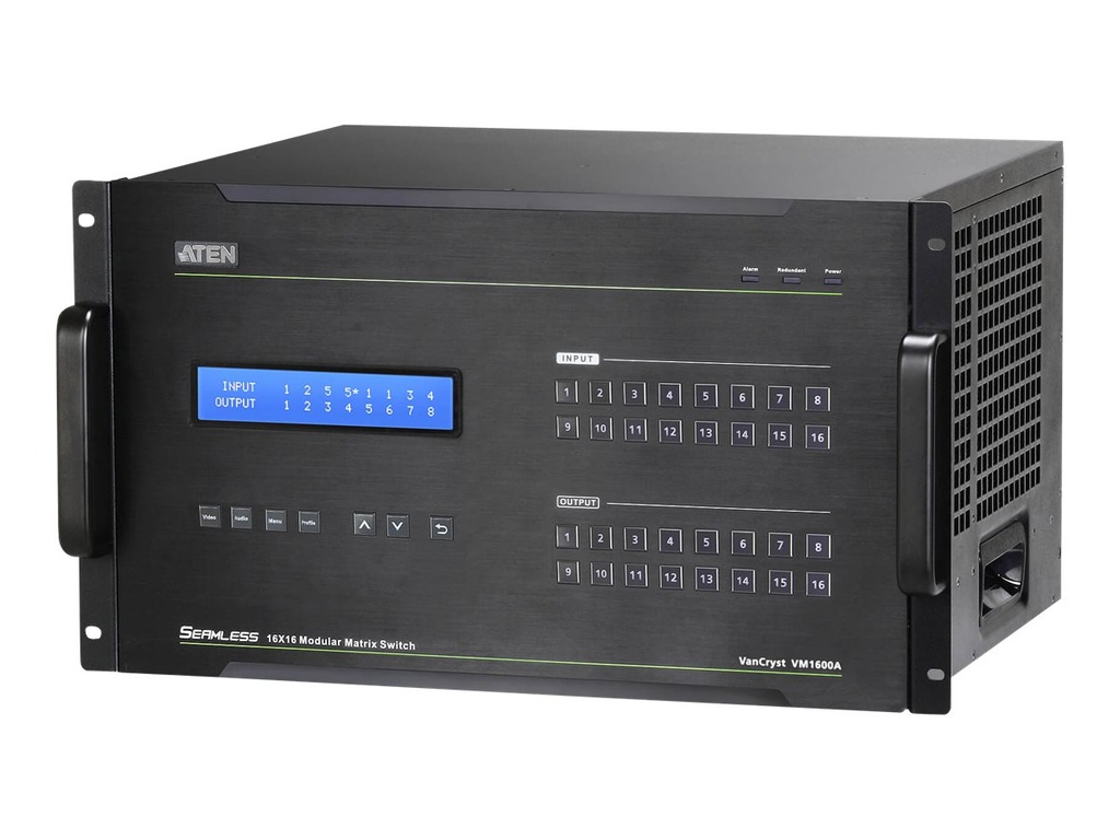 ATEN VM1600A 16x16 Modular Matrix Switch - Video/Audio-Schalter