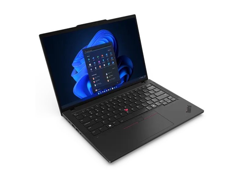 Lenovo ThinkPad T14 Gen 5 21ML - 180°-Scharnierdesign - Intel Core Ultra 7 155U / 1.7 GHz - Win 11 Pro - Intel Graphics - 16 GB RAM - 512 GB SSD TCG Opal Encryption 2, NVMe - 35.6 cm (14")