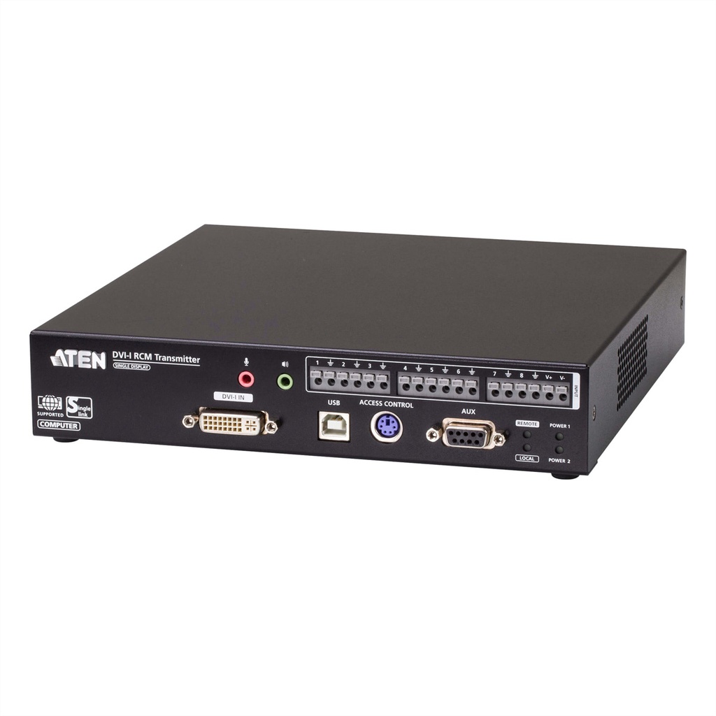 ATEN RCMDVI00BT KVM-Umschalter - DVI-I, DVI
