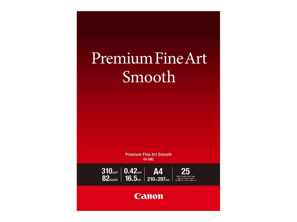 Canon Premium Fine Art FA-SM2 - Seidig - 16,5 mil - A4 (210 x 297 mm)