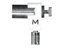 Mobilis Slim Rotating Security Lock Key - Sicherheitskabelschloss