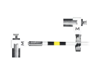 Mobilis Slim Twin Rotating - Sicherheitskabelschloss