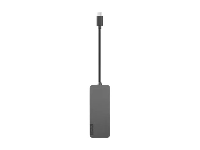 Lenovo USB-C to 4 Port USB-A Hub - Hub - 4 x SuperSpeed USB 3.0 + 1 x USB-C