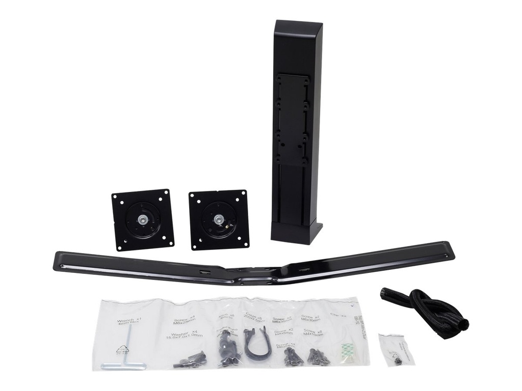 Ergotron WorkFit Universal - Kit für zwei Monitore