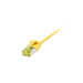 Synergy 21 Patchkabel RJ45 CAT6A 500Mhz gelb U/FTP slimline rund d - Kabel - Netzwerk