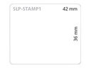 Seiko Instruments SEIKO SLP-STAMP1 - Weiß - 36 x 42 mm 970 Etikett(en) (2 Rolle(n)