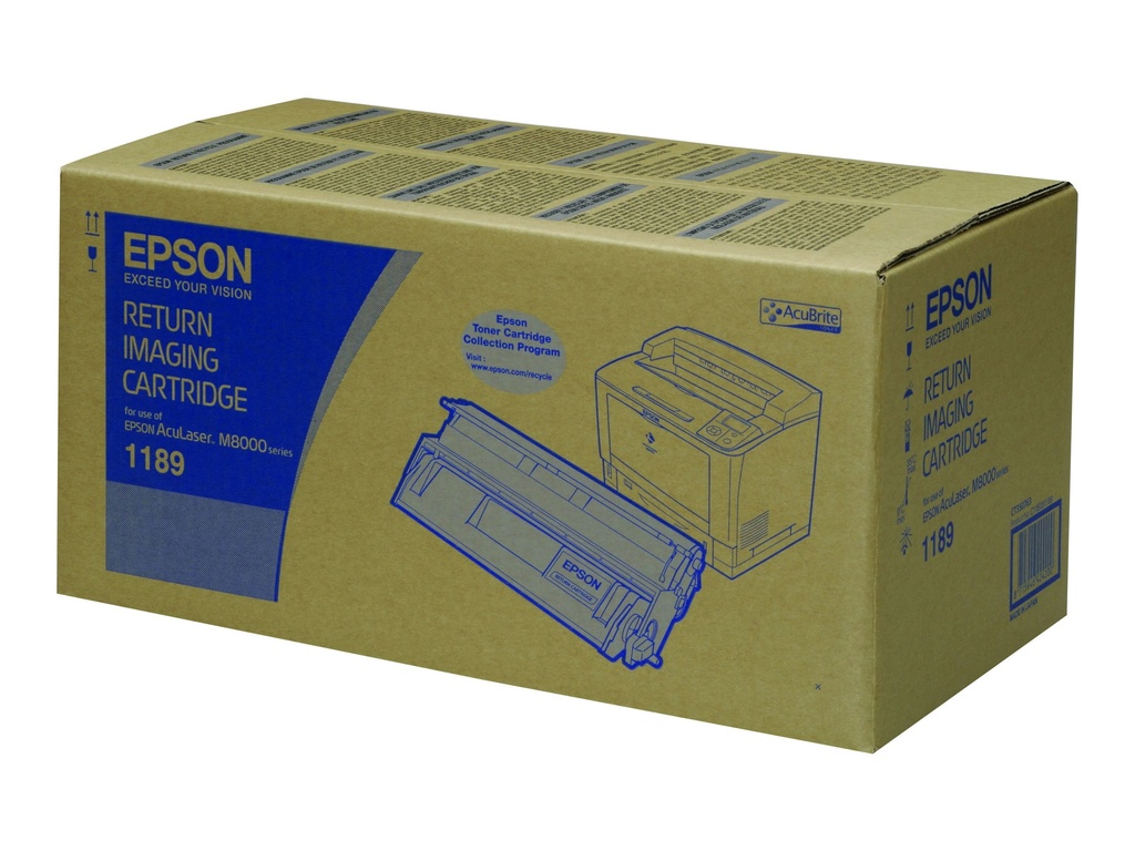 Epson Schwarz - original - Tonerpatrone - für AcuLaser M8000D3TN