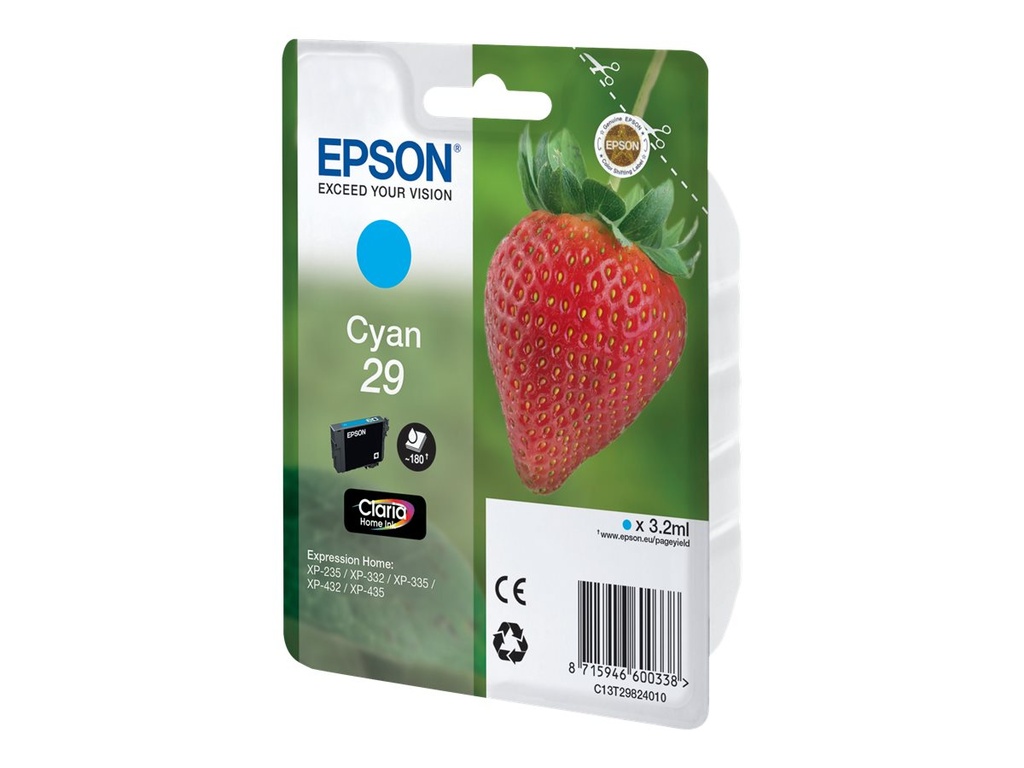 Epson 29 - 3.2 ml - Cyan - original - Tintenpatrone