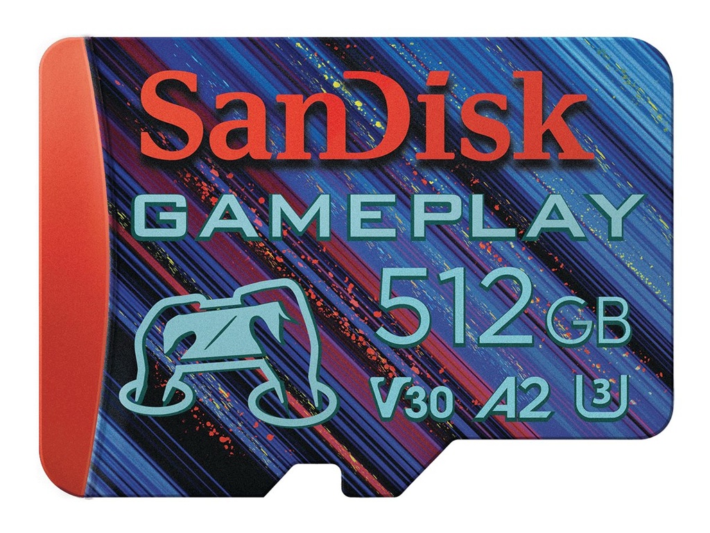 SanDisk GamePlay - Flash-Speicherkarte - 512