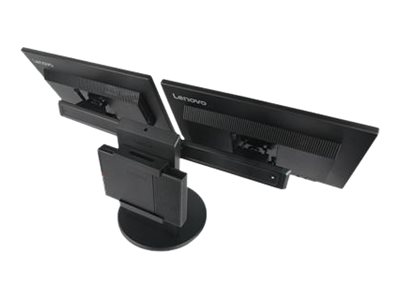 Lenovo Tiny In One - Aufstellung - für 2 Bildschirme / Mini-PC - Bildschirmgröße: 43.2-58.4 cm (17"-23")