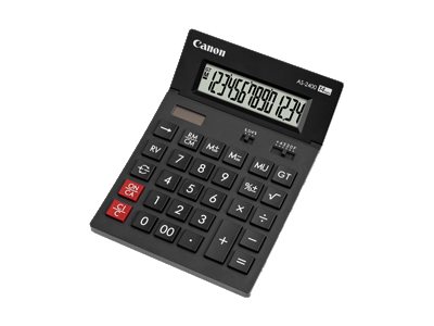 Canon AS-2400 - Desktop-Taschenrechner - 14 Stellen