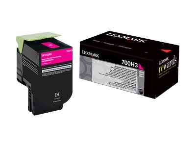 Lexmark 700H3 - Hohe Ergiebigkeit - Magenta