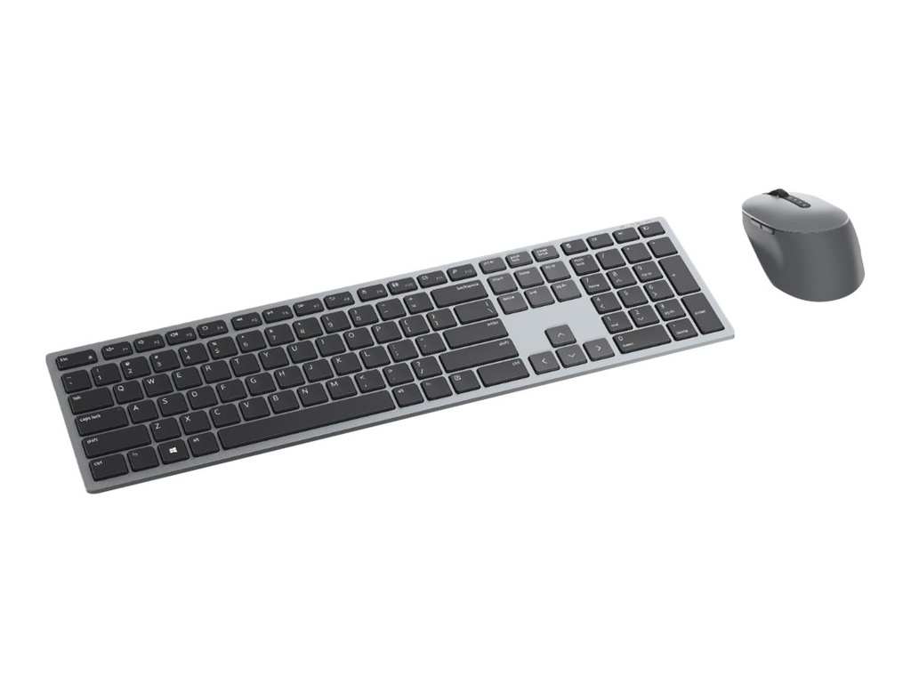 Dell Premier Multi-Device Wireless Keyboard and Mouse - Km7321W - Tastatur - 1.600 dpi