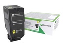 Lexmark Hohe Ergiebigkeit - Gelb - original