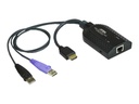 ATEN KA7168 HDMI USB Virtual Media KVM Adapter Cable with Smart Card Reader (CPU Module)