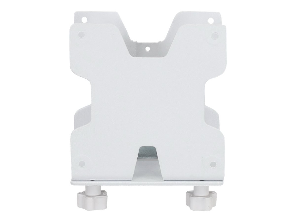 Ergotron Mini-PC-Halterung - unter Tisch montierbar, Pfosten montierbar, an Wandschiene montierbar, VESA-Halterung montierter