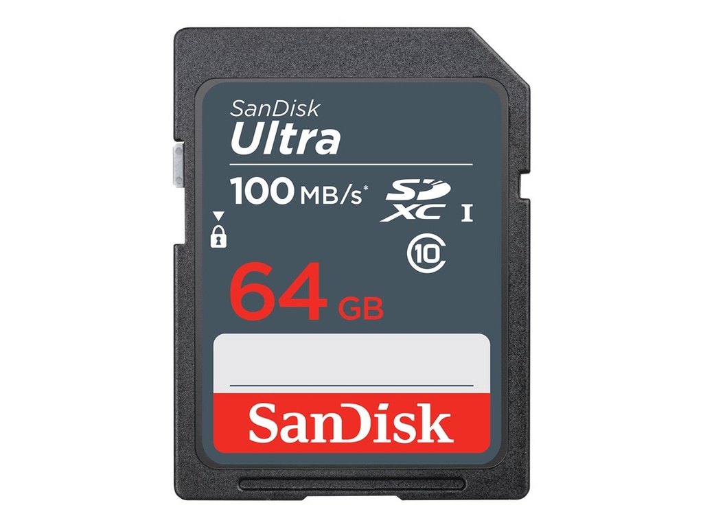 SanDisk Ultra - Flash-Speicherkarte - 64 GB - Class 10