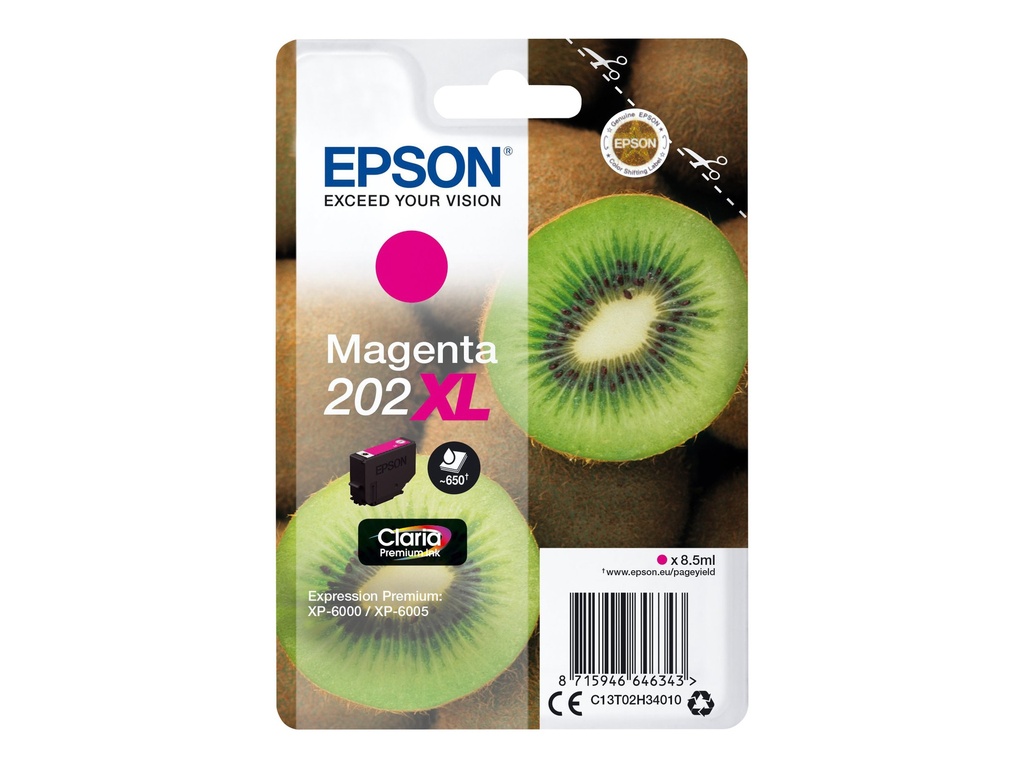 Epson 202XL - 8.5 ml - XL - Magenta - original