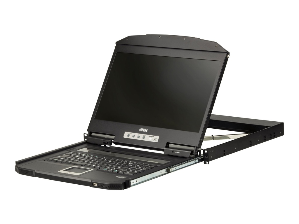 ATEN CL3700NW - KVM-Konsole - USB - Deutsch - 47 cm (18.5")