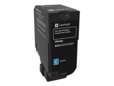 Lexmark Hohe Ergiebigkeit - Cyan - original