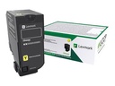 Lexmark Hohe Ergiebigkeit - Gelb - original