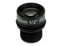Axis CCTV-Objektiv - 12.7 mm (1/2") - M12-Anschluss - 16 mm - f/1.8 (Packung mit 4)