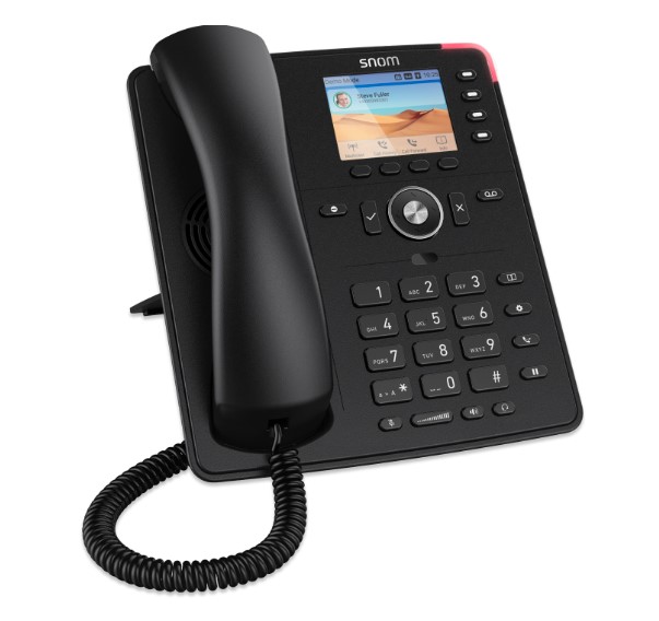 Snom IP-Telefon D713 schwarz - VoIP-Telefon - Voice-Over-IP