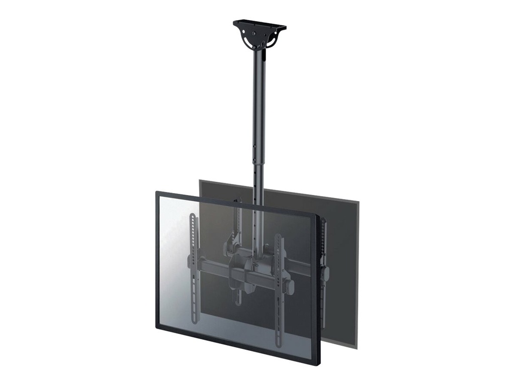 Neomounts NM-C440D - Klammer - Voll beweglich - für 2 LCD-Displays - Schwarz - Bildschirmgröße: 81.3-152.4 cm (32"-60")