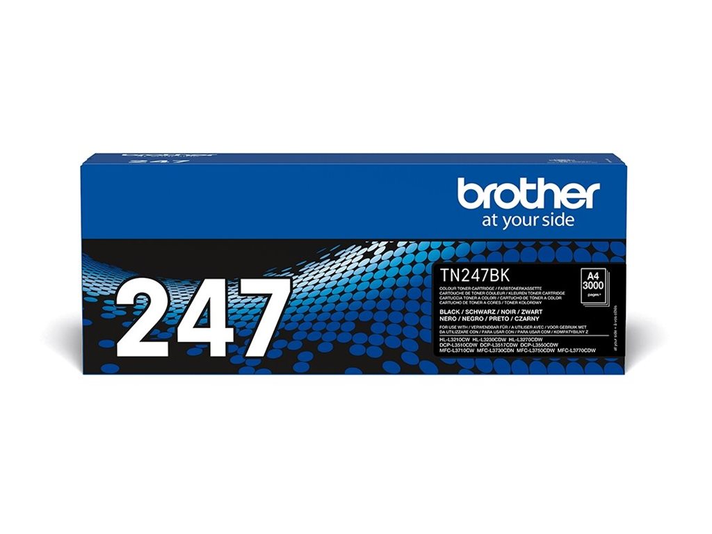 Brother TN247BK - Schwarz - original - Tonerpatrone