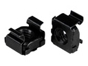 StarTech.com Startech M5 Käfigmutter - 100er Pack - Schwarz - M5 Montagemutter für Server Rack und Serverschrank - Käfigmuttern - Schwarz (Packung mit 100)