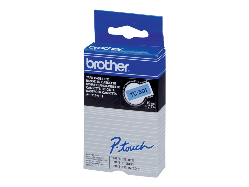 Brother Schwarz, Blau - Rolle (1,2 cm x 7,7